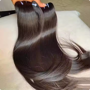 Paquete de Cabello Humano Liso Extremo Vietnamita Crudo Sin Procesar Extensión de Cabello Virgen con Cutícula Alineada de Proveedor Indio Camboyano - Product Image 1