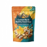 250G 500G Pistache Stand-up Zak Duurzaam Mylar Plastic Luchtdicht Op Maat Bedrukt Bulk Notenverpakking Fabrieksprijs
