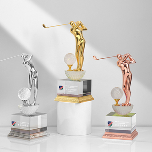 Trofeo <span class=keywords><strong>de</strong></span> Campeonato <span class=keywords><strong>de</strong></span> Golf Personalizado |   Premios Deportivos Creativos con Grabado Personalizado - Product Image 2