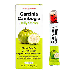 Gelée de collagène pour couper les graisses, brûler les graisses, la digestion et les mouvements intestinaux, soutien avancé de la peau, bâtonnets de gelée de Garcinia Cambogia - Product Image 1