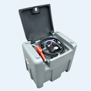 Cuve de reconstitution essence PE 210L avec kit pompe a essence 12V 40 l/min et pistolet automatique/capot réservoir de camion - Product Image 3