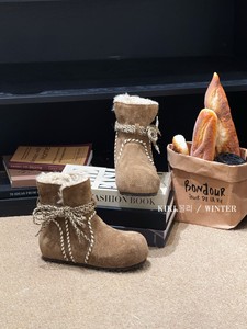 Pantoufles en daim doux haut de gamme, adaptées à une utilisation intérieure et extérieure, confort hivernal, pantoufles en fourrure pour femmes avec fonction antidérapante - Product Image 3