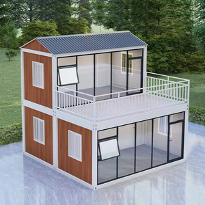 Casa pequeña de 20 pies por 10 pies Contenedor de oficina portátil modular expandible Diseño prefabricado - Product Image 6