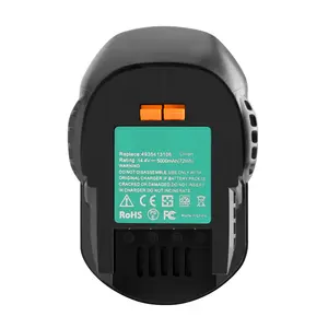 AEG GBS 14.4V,L1414,L1414R,L1415,L1420R,L1430,L1430L,L1430R,M1430R 무선 도구 배터리 용 5000mA 교체 배터리 - Product Image 4