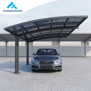 Auvent de voiture anti-décoloration, auvent en aluminium avec toit en polycarbonate pour abri de véhicule, auvent solaire pour <span class=keywords><strong>Audi</strong></span> - Product Image 1