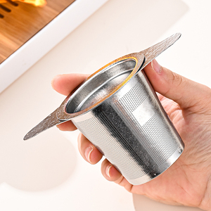 304 Stainless Steel <b>Tea</b> <b>Infuser</b> Extra Fine Mesh Loose Leaf <b>Tea</b> Strainer Silver Metal Filter for <b>Mug</b> Teapot Jar - Product Image 5