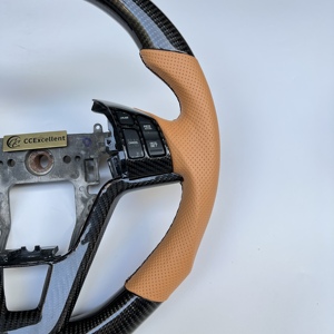 CCExcellent - Volante de Fibra de Carbono Nuevo de Marca a Bajo <span class=keywords><strong>Precio</strong></span> para Honda CR-V CRV 2007-2011 - Product Image 4