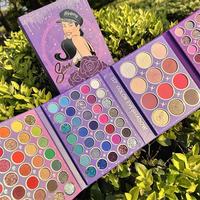 Nouvelle étiquette 117 couleurs longue durée étanche paillettes palette ombre à paupières