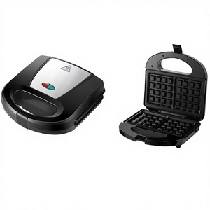 Plaque à gaufres multifonctionnelle en métal pour usage domestique transfrontalier, petit appareil 800W, niveau d'efficacité énergétique 3, service après-vente - Product Image 1