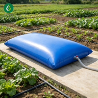 Réservoir d'eau pliable en PVC de haute qualité 7000L 100m³ pour l'arrosage et les pompiers