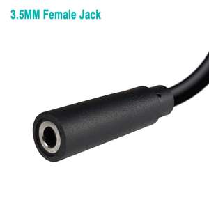 3.5mm femelle connecteur de prise Jack à fil nu extrémité ouverte <span class=keywords><strong>casque</strong></span> Aux câble <span class=keywords><strong>Audio</strong></span> pour <span class=keywords><strong>casque</strong></span> écouteur Microphone réparation de cordon - Product Image 2