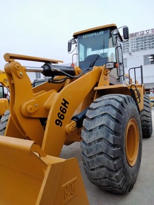 รถตักล้อยาง Caterpillar 966H ขนาด 6 ตัน ราคาถูก พร้อมปั๊มไฮดรอลิก Vickers ผลิตในญี่ปุ่น พร้อมแบริ่ง เครื่องยนต์ และมอเตอร์ - Product Image 5
