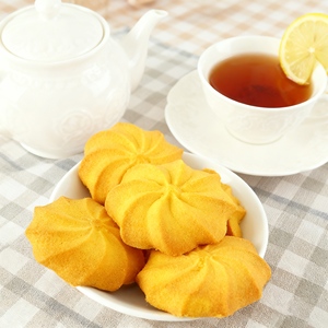 Biscuits de fête en gros, délicieux, texture normale et croustillante, biscuits <span class=keywords><strong>sablés</strong></span>, saveur d'œuf, 260g, biscuits au beurre - Product Image 2