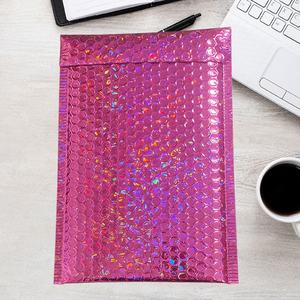 Sobres de Burbuja de Polietileno para Envíos, Bolsas de Embalaje para Regalos y Ropa, Personalizadas, Gruesas, Impermeables, con Recubrimiento de Aluminio Iridiscente - Product Image 1