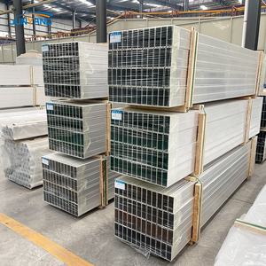 Benutzer definierte 6000er Serie Aluminium Extrusion Holzmaserung Gedruckte Büro trennwand Quadratische Hohlrohr Aluminium profile - Product Image 6