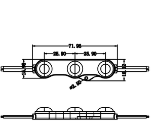 Módulo LED de inyección SMD2835 de 12V personalizable para publicidad exterior decorativa con rendimiento impermeable y a prueba de fuego - Product Image 2