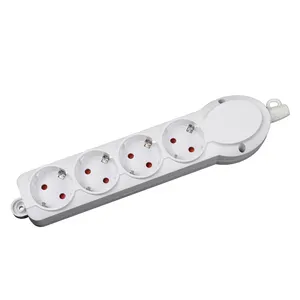 Materiali OSWELL prese 4 vie 250V Power Strip con interruttore tipo PC presa di estensione Standard di messa a terra Standard