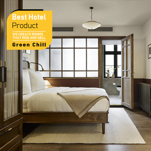 Meubles de chambre d'hôtel modernes et écologiques, résistants à l'humidité, en MDF, suite complète pour appartement urbain, chambre d'hôtel étoilé - Product Image 1