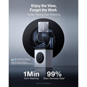 Robot <span class=keywords><strong>de</strong></span> nettoyage <span class=keywords><strong>de</strong></span> <span class=keywords><strong>vitres</strong></span> Ecovacs Winbot W3, nettoyeur <span class=keywords><strong>de</strong></span> <span class=keywords><strong>vitres</strong></span> intelligent automatique, commande à distance par application, appareil ménager intelligent pour la maison - Product Image 4