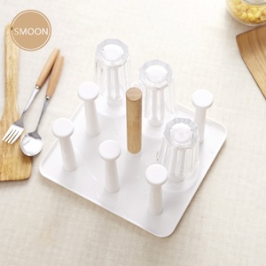 Soporte para Tazas de Café, Organizador de Tazas y Tapas, Organizador de Condimentos para Debajo del Gabinete, Accesorios de Cocina Multifuncionales - Product Image 1