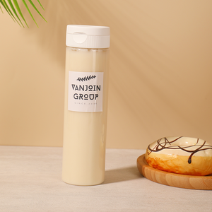 Vide 250g <span class=keywords><strong>360ml</strong></span> épaule plate PET clair bouteille à presser en plastique de qualité alimentaire ketchup miel bouteilles d'huile d'olive condiment conteneur - Product Image 2