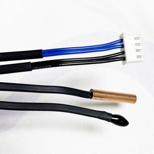 Pièces de climatiseur : Capteur de température 5K avec tête en cuivre et tube, thermostat à tête en caoutchouc pour usage domestique - Product Image 1