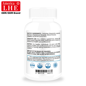 Suplemento para la Concentración Cerebral al por Mayor, Fabricante de Suplementos para el Cerebro, Concentración, Aprendizaje, Precisión, Cápsulas para la Concentración Cerebral - Product Image 6