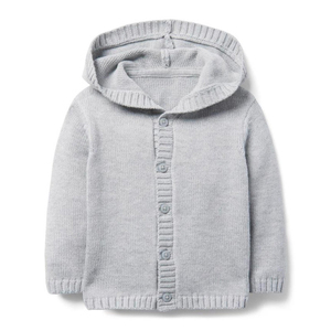 Ventes en gros de cardigans en tricot pour enfants sur mesure, vêtements d'automne et d'hiver pour bébés, pull en tricot à boutons, <span class=keywords><strong>manteau</strong></span>, cape, veste épaisse et chaude - Product Image 1