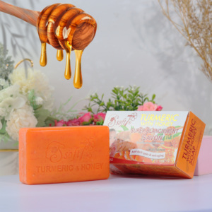 Handmade Hữu Cơ Nghệ Mật Ong Công Thức Xà Phòng Vitamin C Truyền Chống-Mụn Trứng Cá Làm Trắng Cơ Thể Rửa Giữ Ẩm Nhà Vệ Sinh Xà Phòng - Product Image 5