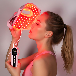 Máscara de Luz Roja Oem Odm 415Nm 590Nm 630Nm 850Nm 1072Nm, Máscaras Faciales de Silicona con LED, Máscara de Terapia de Luz Roja - Product Image 1