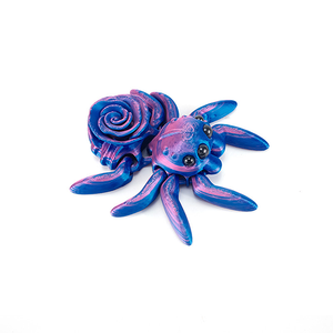 Stampa 3D simpatico ragno rosa giocattolo ornamento per auto regalo per bambini giunti mobili con dinosauro congelato fatto 1/12 di vetro - Product Image 2