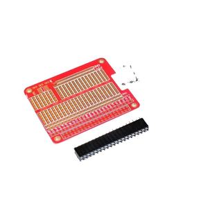 EParthub Compatible con Raspberry <span class=keywords><strong>Pi</strong></span> 2ª generación B +/A + HAT Hole Board DIY Kit de soldadura Tipo <span class=keywords><strong>Pi</strong></span> - Product Image 2