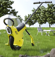 Monocycle à pousser pour enfants, vélo à roue unique parent-enfant