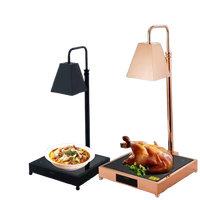 Table Chauffante Électrique en Acier Inoxydable pour Buffet d'Hôtel, Conservation de la Chaleur des Aliments pour Traiteur, Barbecue, Pizza, Restaurant, Utilisation au Bureau