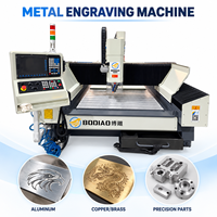 Machine de fraisage et de gravure CNC 7,5 kW pour aluminium, cuivre, laiton, 1300x1300, routeur métallique servo pour plaques signalétiques et enseignes