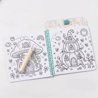 Livre de coloriage magique pour enfants personnalisé, livre de dessin et de peinture pour enfants, graffiti