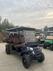 WELIFTRICH Carro de Golf Eléctrico de 2+4 Plazas, 6 Asientos, Elevado 14 Pulgadas, Neumáticos Todoterreno Grandes, Batería de Litio de 72V, para Calle, 4 Plazas - Product Image 3