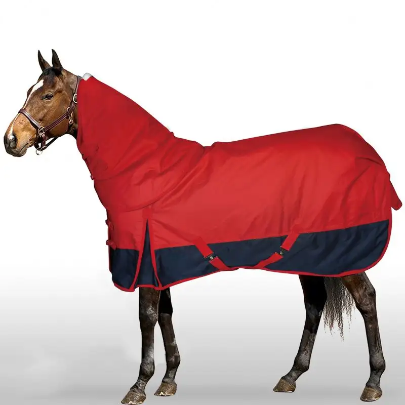 High Quality Equestrian 1680D Waterproof Breathable Combo Turnout Horse Rug  Horse Racing Supplies Horse Blanket