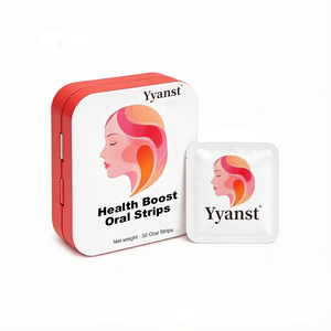 Bandes buccales Health Boost 30 unités – Soutien beauté et santé pour adultes – Complément alimentaire naturel à dissolution rapide – Fourniture en gros OEM – Aliment santé - Product Image 1