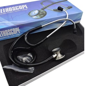 Estetoscopio de Doble Cabeza de Acero Inoxidable, Herramienta de Diagnóstico Médico de Doble Cabeza, Múltiples Colores - Product Image 2