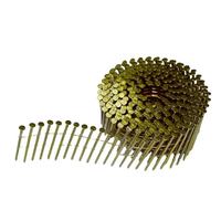 Clous en bobine de 2 pouces et 2,5 pouces à tige filetée pour palettes, pour pistolet à clous pneumatique, provenant d'usine chinoise