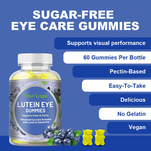 OEM Blueberry Lutein Ester Gummies suplemen vitamin mata Lutein Zeaxanthin Gummy Lutein Gummies untuk mata - Product Image 3