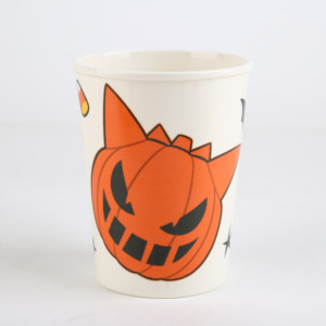 Vaso de Melamina de Halloween, Redondo, Reutilizable, Impresión Digital, Ecológico, Vajilla para Fiestas, Modelo ML9930023, 4 Colores - Product Image 2