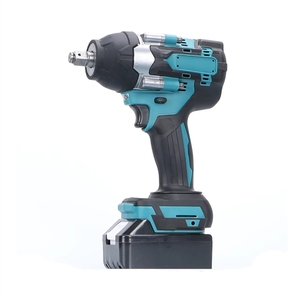 Llave <span class=keywords><strong>de</strong></span> <span class=keywords><strong>Impacto</strong></span> Hidráulica sin Escobillas <span class=keywords><strong>de</strong></span> Alto Torque <span class=keywords><strong>de</strong></span> 700N <span class=keywords><strong>para</strong></span> Uso Industrial/Bricolaje, <span class=keywords><strong>Batería</strong></span> <span class=keywords><strong>de</strong></span> 21V y 3000mAh, Yunque <span class=keywords><strong>de</strong></span> 1 Pulgada Incluido - Product Image 1