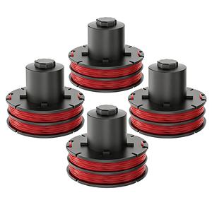 Pièces de rechange pour tondeuse à gazon, lot de 4 bobines de fil de coupe 112966 RS0009 1.65mm/27ft pour Al-KO GTE 350 GTE450 GTE550 - Product Image 1