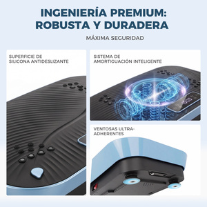 EIGFOH Espagne en stock, Appareil de vibration corporelle électrique en ABS, 99 niveaux de vitesse réglables, Modèle commercial de fitness - Product Image 3