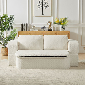 Ghế sofa giường gấp hiện đại, nệm mút ép, ghế sofa đơn gấp gọn cho phòng khách - Product Image 4