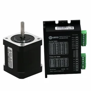 ZLTECH 2 Phase Nema17/23/34 DM5042 24-50V DC 1-4.2A Send Pulse Alone Analog IO Signal Speed Control Stepper Motor Driver