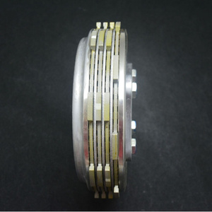Ensemble d'embrayage de moto (Argent Métallisé) pour moteur Haojue HJ150 - Pièces de rechange/amélioration de haute qualité pour la vente en gros - Product Image 3