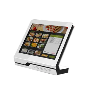 19 inç masaüstü çoklu dokunmatik ekran self servis Kiosk, kahve dükkanı için interaktif Kiosk